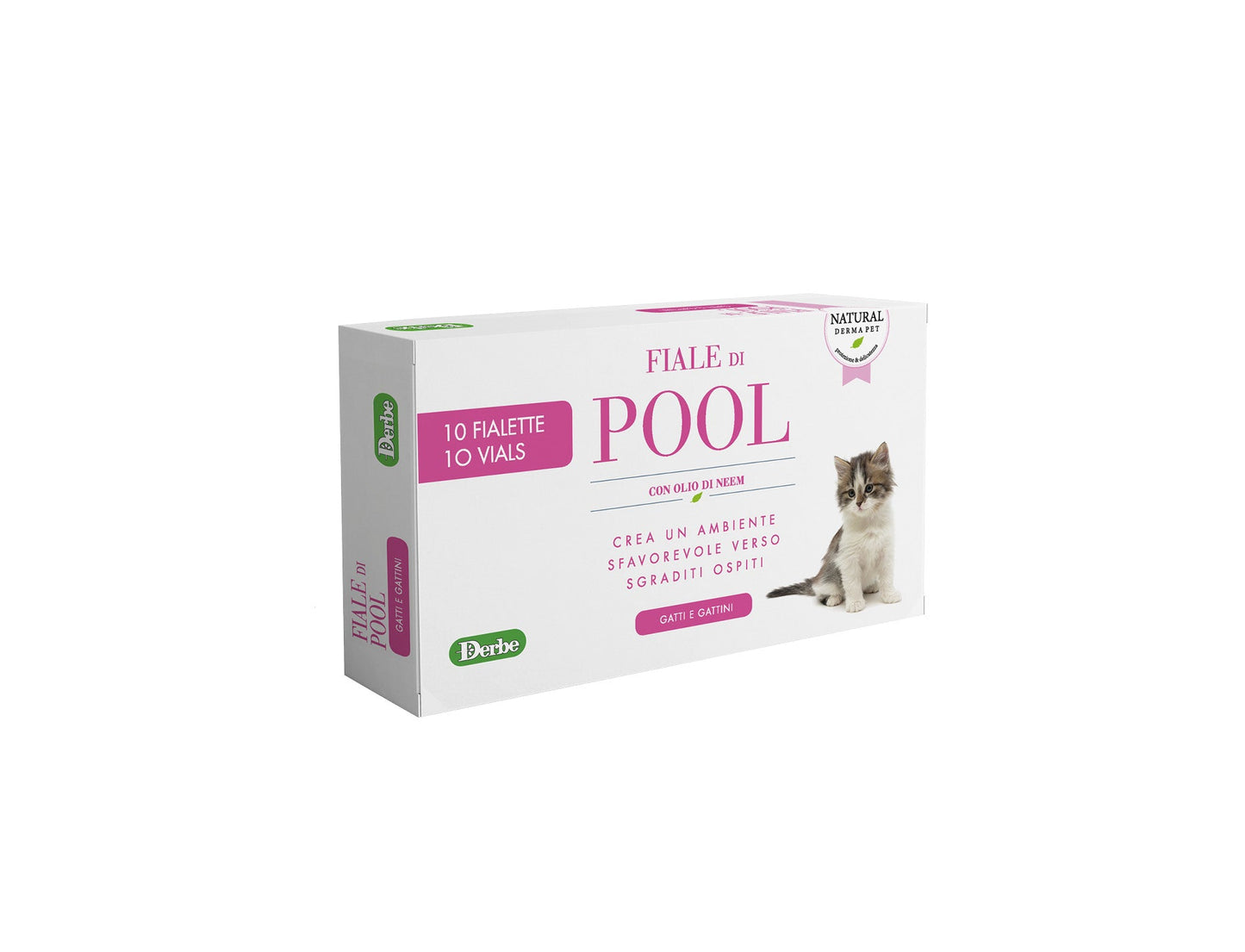 Cat Flea & Tick Protection Vial – Monthly Spot-On – Insect Repellent & Coat Care – 4ml