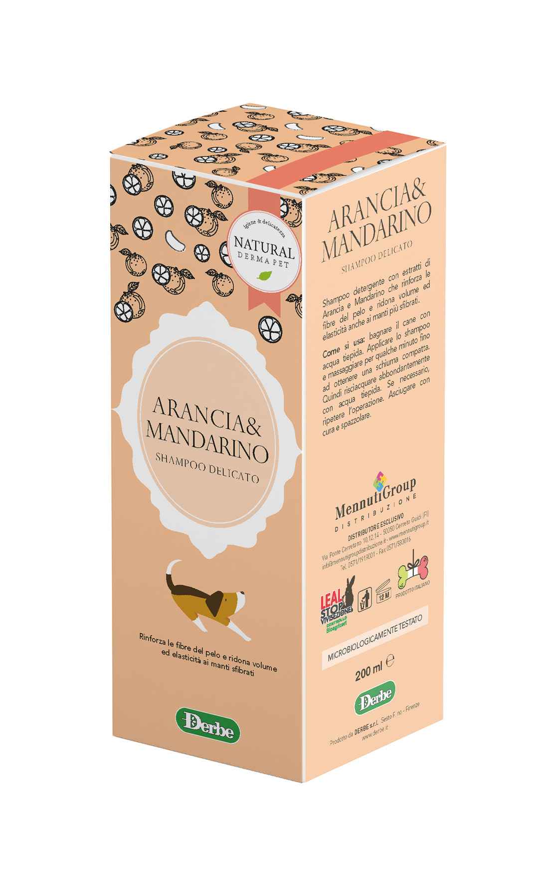 Fruit Shampoo - Orange & Mandarin - 200ml