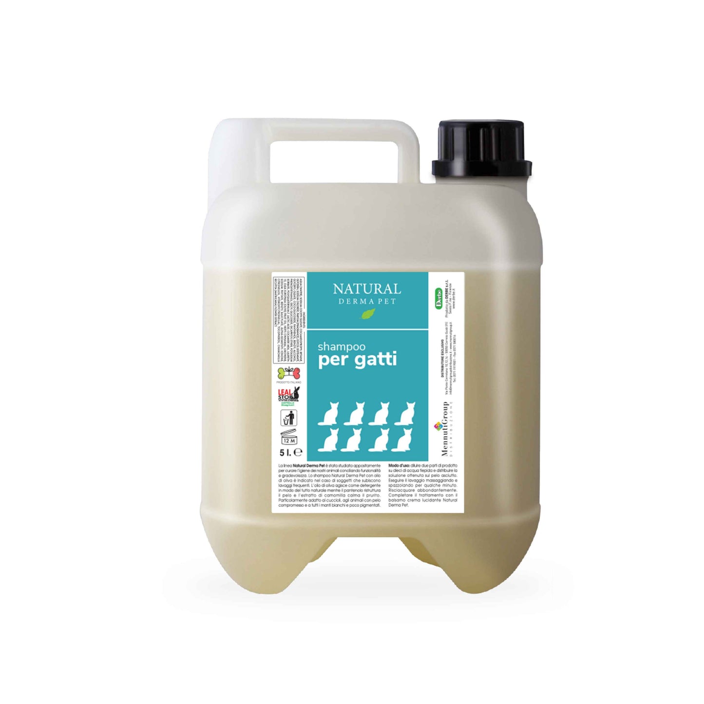 Shampoo for Cats - 5 LT