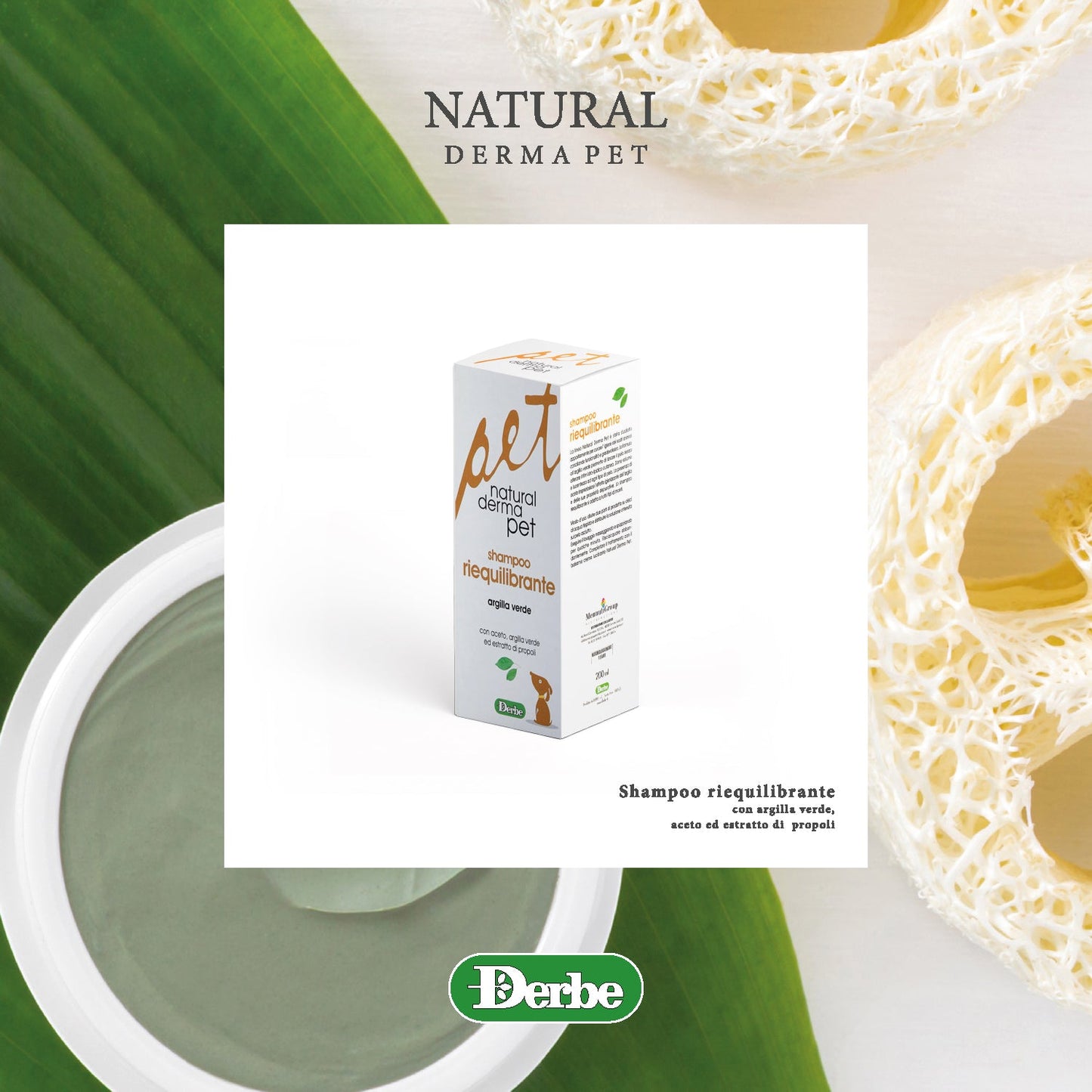 Dog Shampoo β Rebalancing with Green Clay & Propolis β 200ml