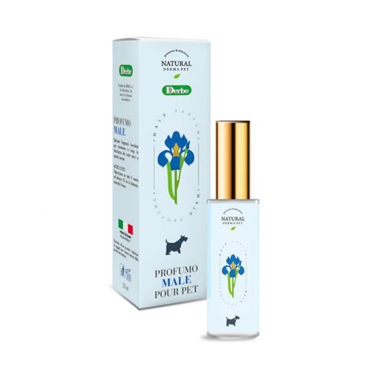 Dog & Cat Perfume for Male – Flower Heart & Amber