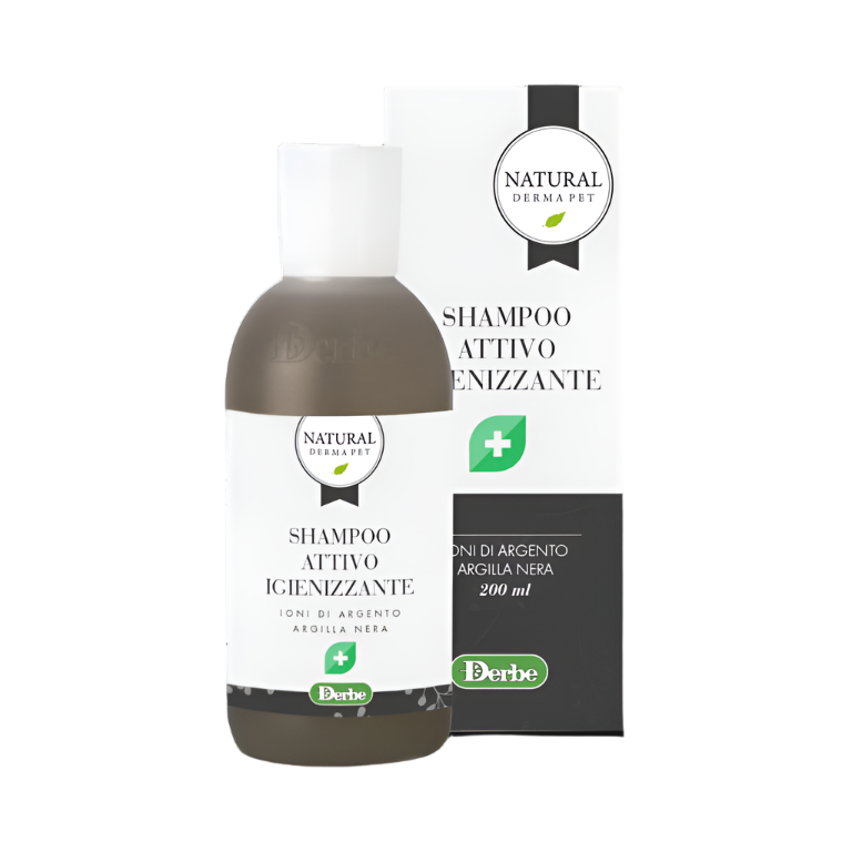 Dog Shampoo – Sanitizing with Silver Ions & Black Clay