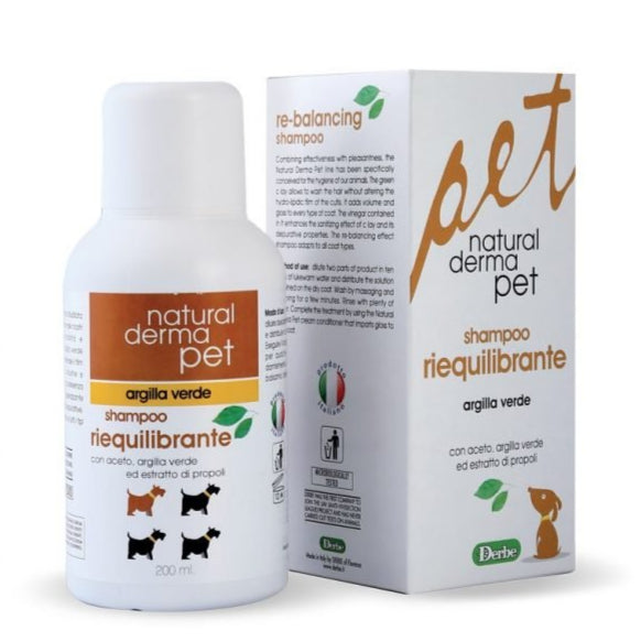 Dog Shampoo – Rebalancing with Green Clay, Vinegar & Propolis