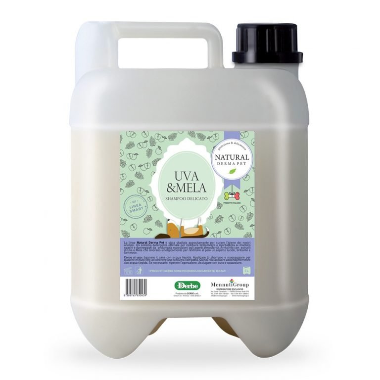 Dog Shampoo – Shine & Repair for Damaged Coats with Grape & Apple