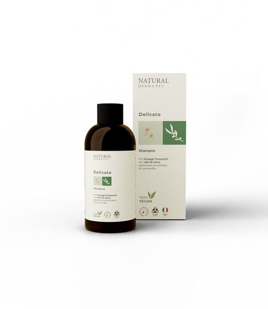 Dog Shampoo with Olive Oil and Chamomile for Frequent Use