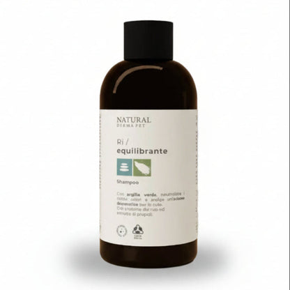 Dog Shampoo Rebalancing Green Clay and Propolis Formula