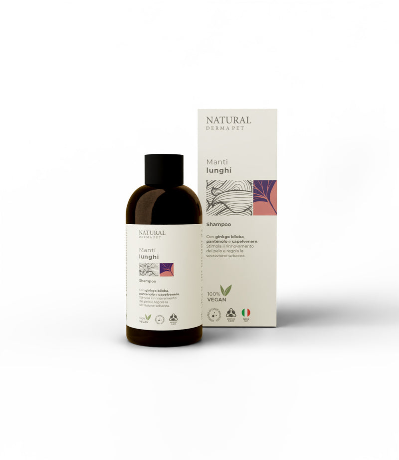 Dog Shampoo – For Long Hair with Panthenol & Ginkgo