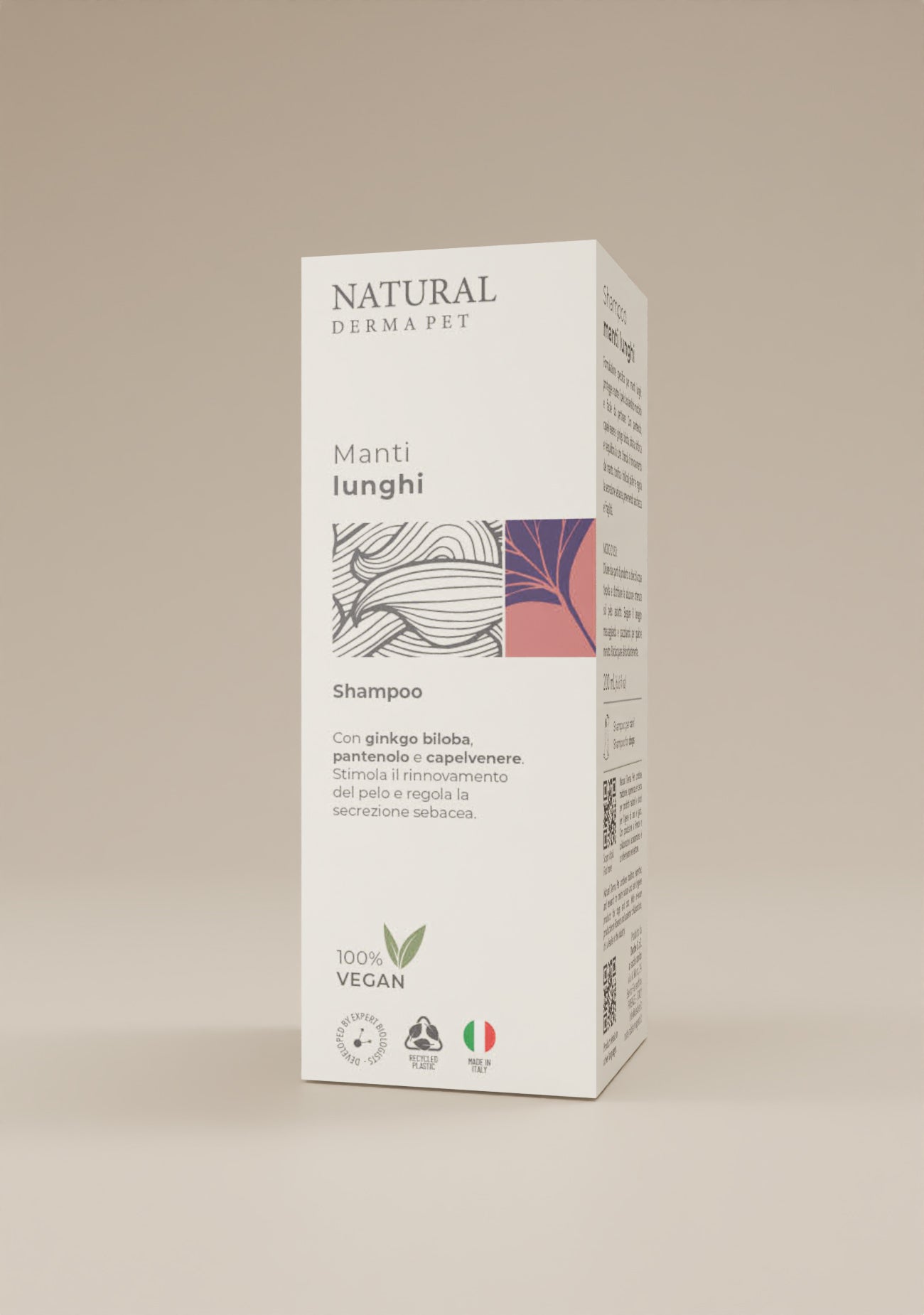 Dog Shampoo – For Long Hair with Panthenol & Ginkgo