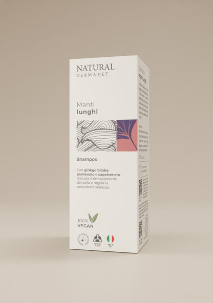 Dog Shampoo – For Long Hair with Panthenol & Ginkgo