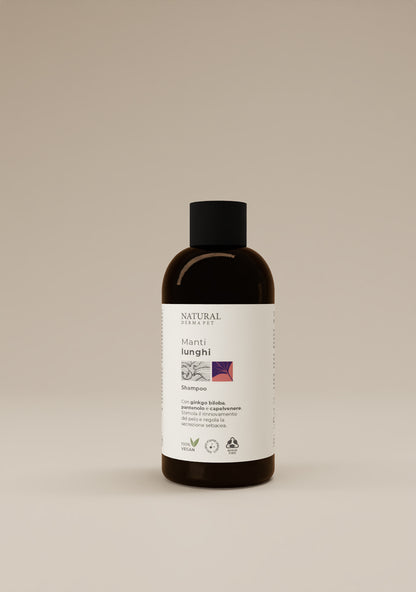 Dog Shampoo – For Long Hair with Panthenol & Ginkgo