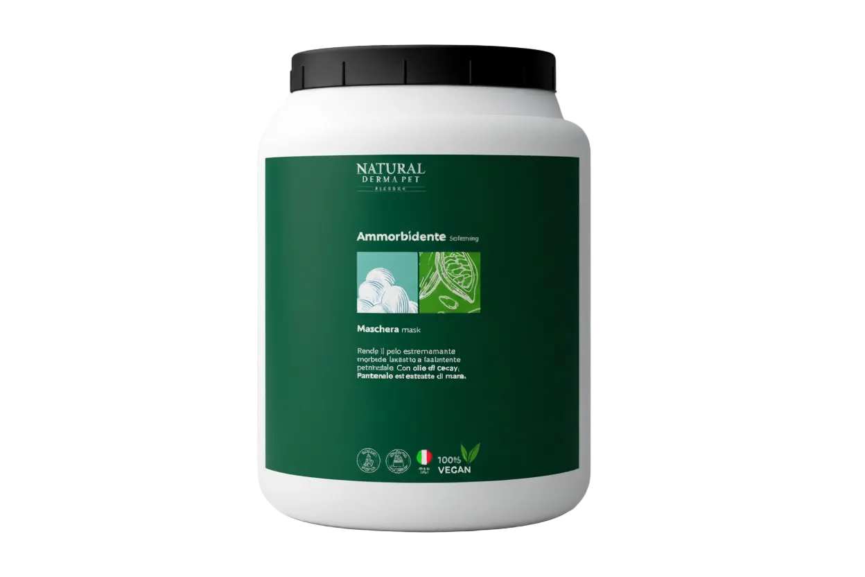 Minkštinanti kondicionavimo kaukė augintiniams lygiems kailiams