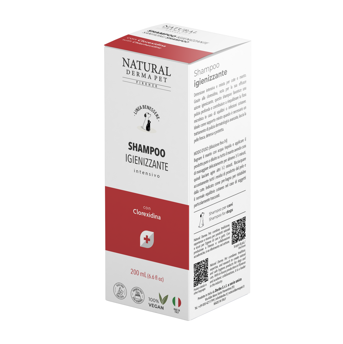 Clorexidine Sanitizing Shampoo for Pets