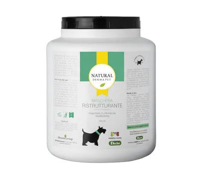 Restructuring dog mask for coat volume and shine