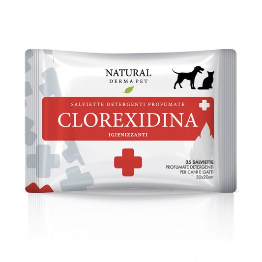 Chlorhexidine wet dog and cat wipes for hygiene – 35pcs