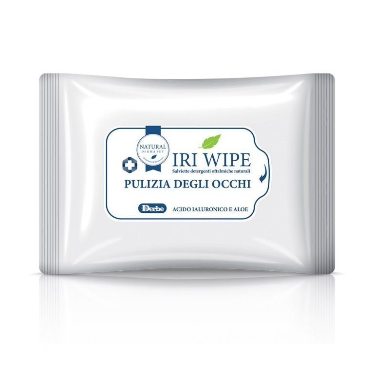 Wet dog & cat wipes for cleaning around eyes with aloe and chamomile - 15pcs