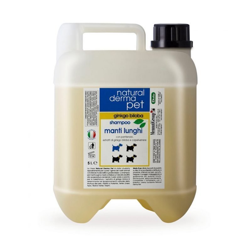 Szampon dla psów – Do długiej sierści z pantenolem i miłorzębem – 200 ml
