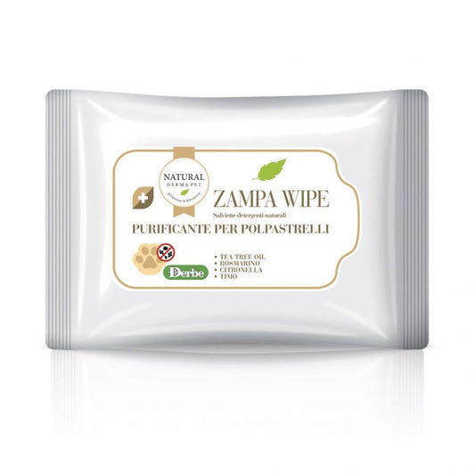Wet dog & cat wipes for cleaning and refreshing paws - 15pcs